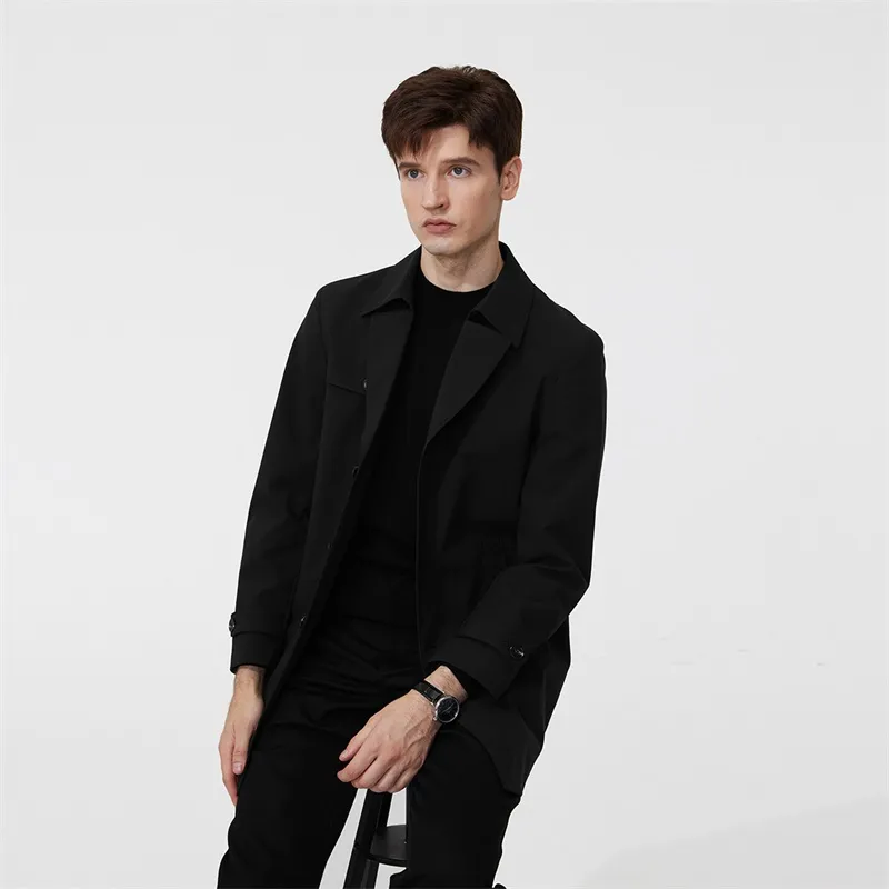 GY Goldlion Trench Coats Men-4