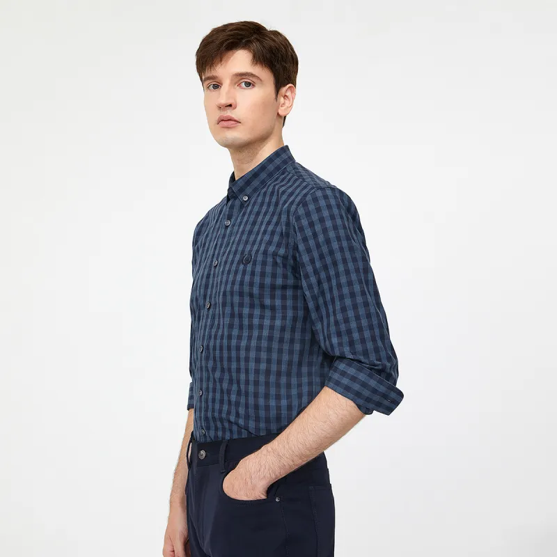 GY Goldlion Shirt Men's Royal Blue-4