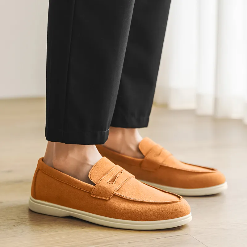 Medd Loafers Men Black/Beige/Sky Blue/Brown-6