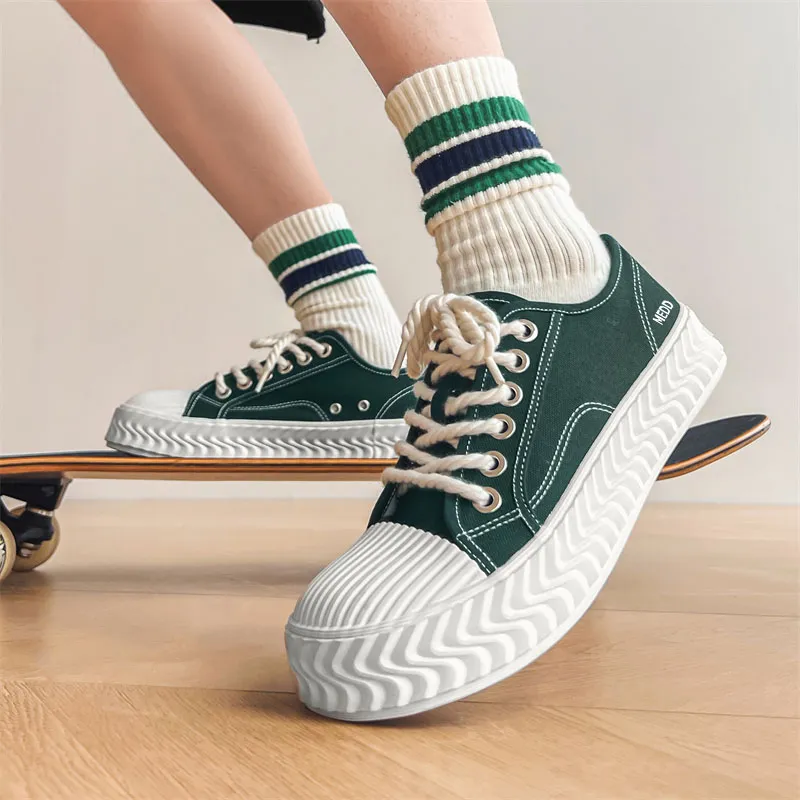 Medd Low Top Canvas Shoes Unisex-8