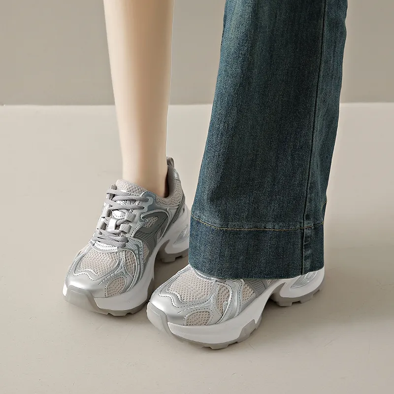 Medd Low Top Chunky Sneakers Women's-3