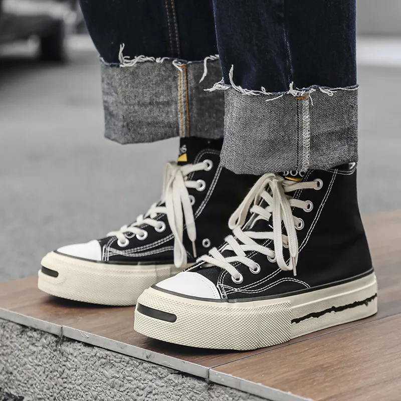 Medd High Top Canvas Shoes Men's-1
