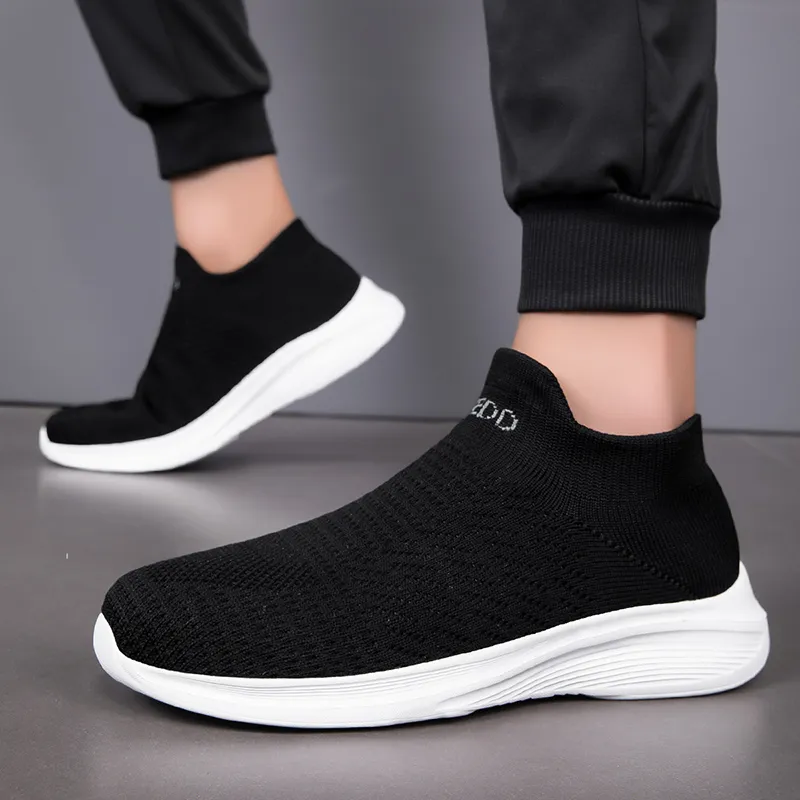 Medd Mid Top Casual Shoes Unisex Black-3