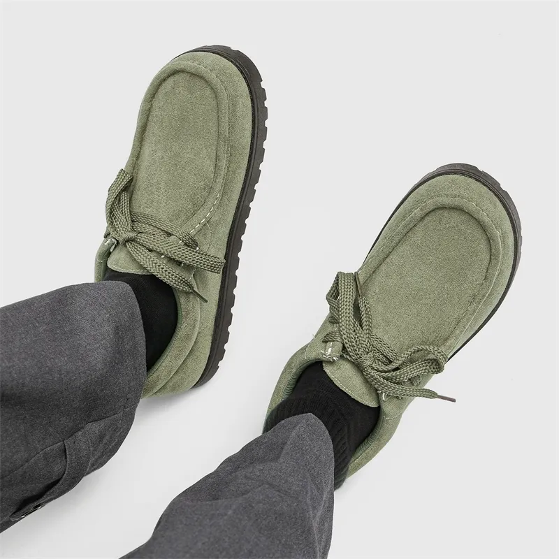 Medd Men's Casual Shoes Men Low Top Black/Brown/Beige Gray/Green-20