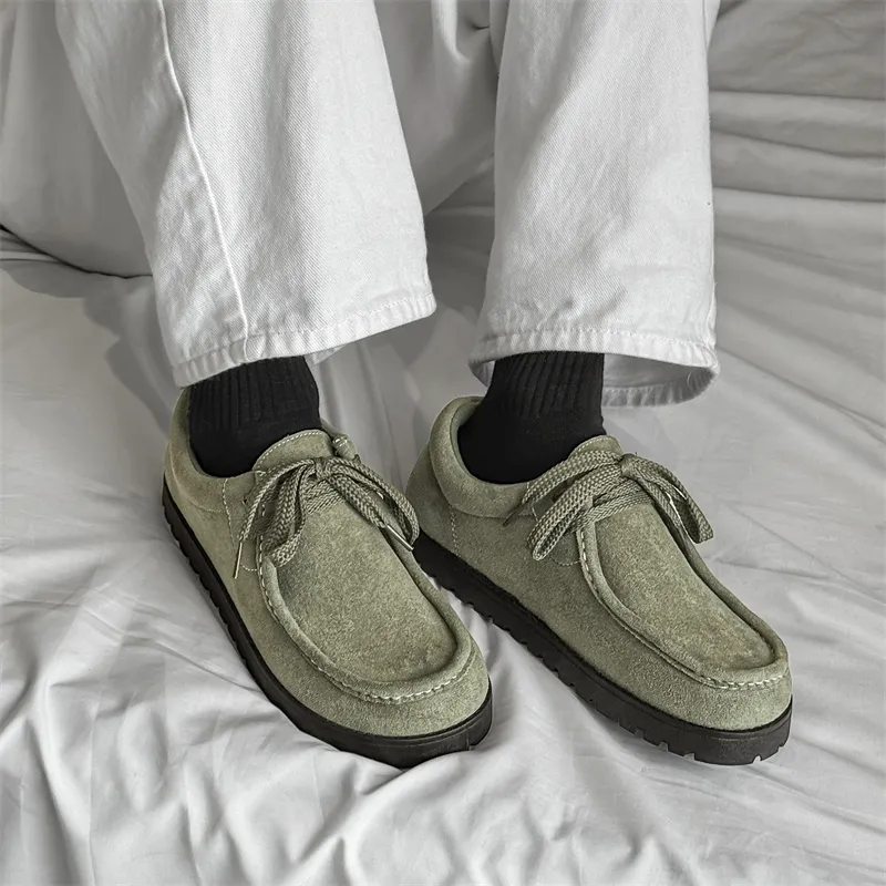 Medd Men's Casual Shoes Men Low Top Black/Brown/Beige Gray/Green-23