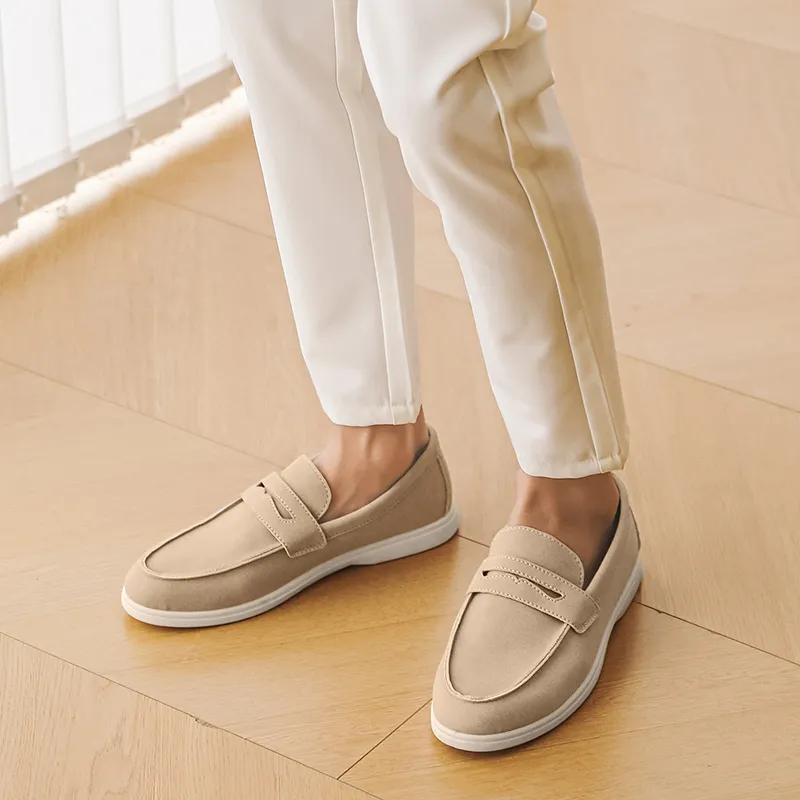 Medd Loafers Men Black/Beige/Sky Blue/Brown-14