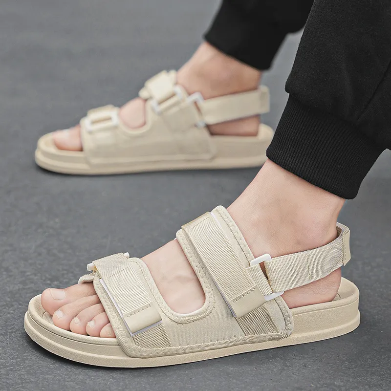 Medd Beach Sandals Unisex Black Rice-10
