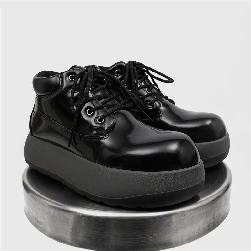 Medd Martin Boots Men Yellow Black-18