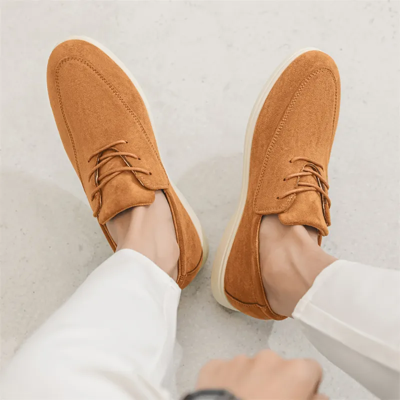 Medd Men's Casual Shoes Men Low Top Khaki Brown-16