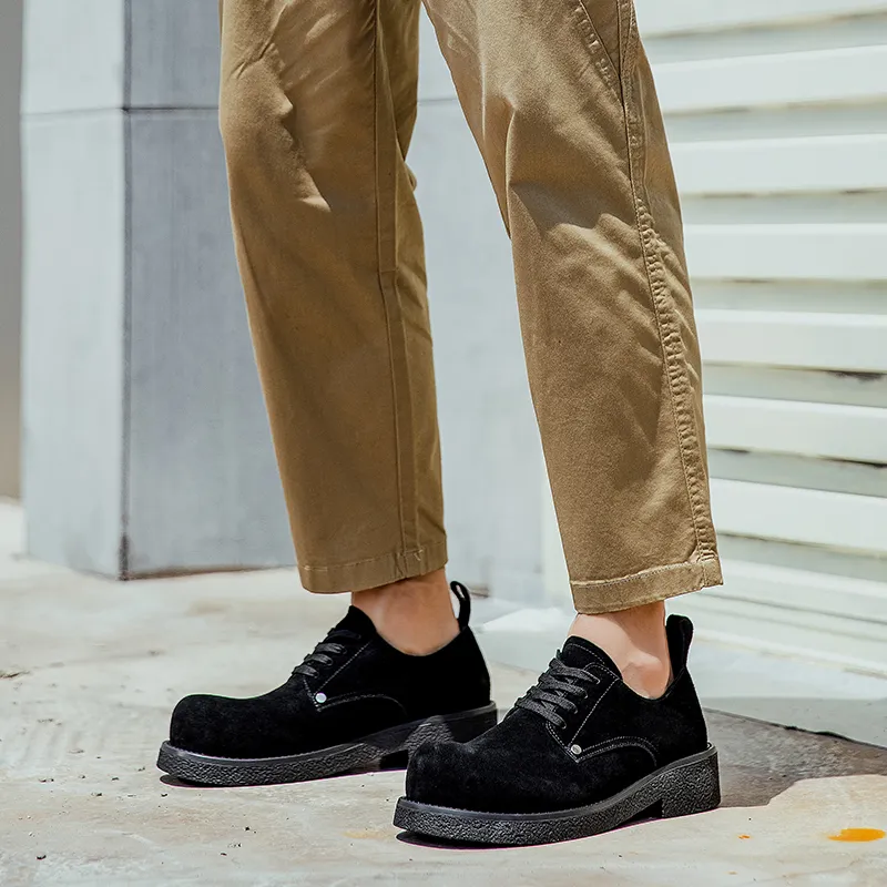 Medd Men's Casual Shoes Men Low Top Black/Sand/Camel-3