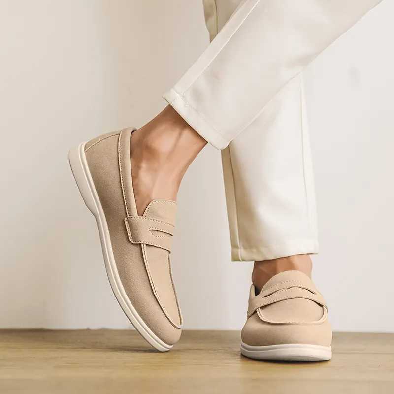 Medd Loafers Men Black/Beige/Sky Blue/Brown-12