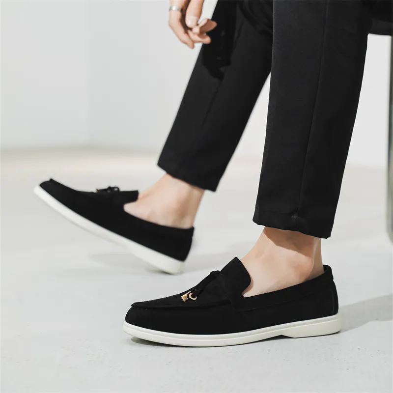 Medd Men's Casual Shoes Men Low Top Black Rice Khaki-4