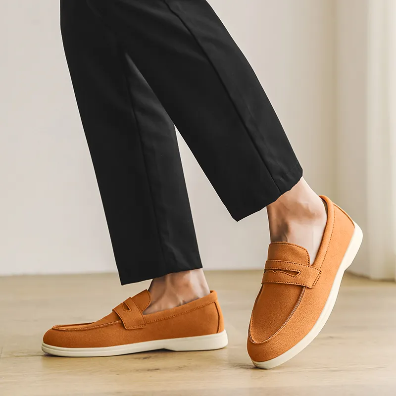 Medd Loafers Men Black/Beige/Sky Blue/Brown-7