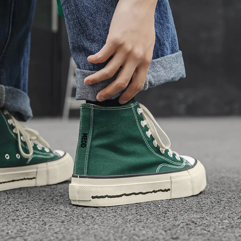 Medd High Top Canvas Shoes Men's-9