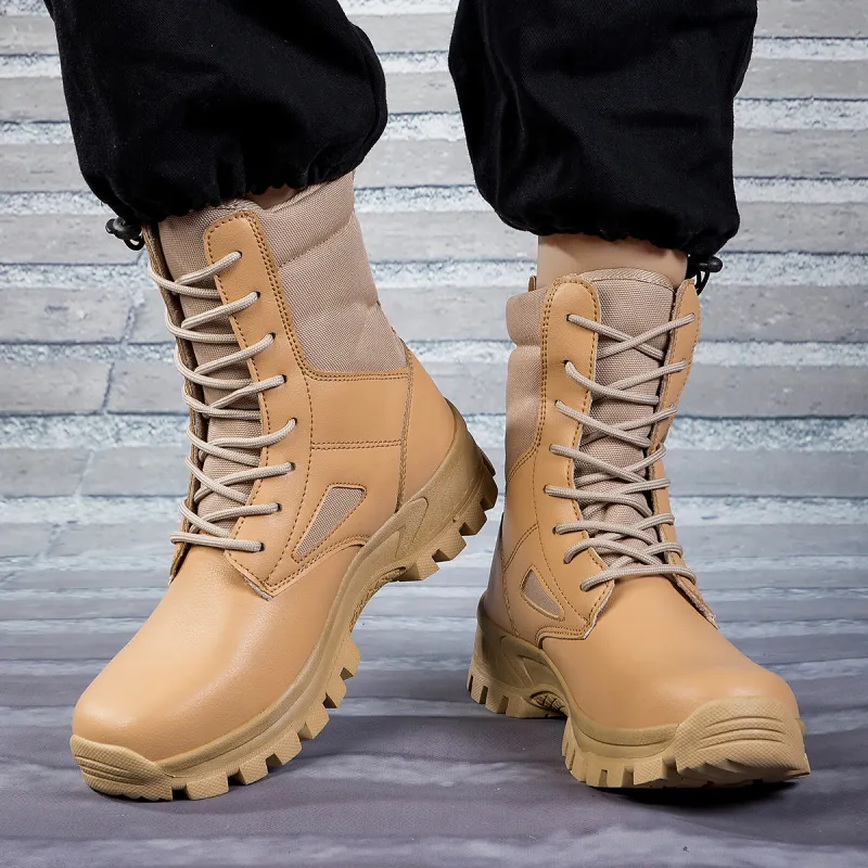 Medd Martin Boots Men Khaki/Camouflage-2