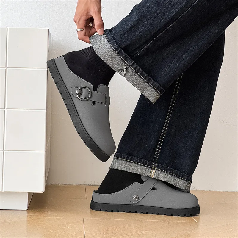 Medd Closed Toe Slippers Men-2