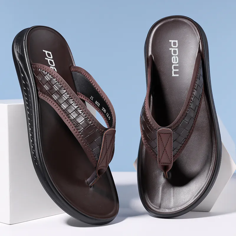 Medd Slip Resistant Flip Flops Men's-7
