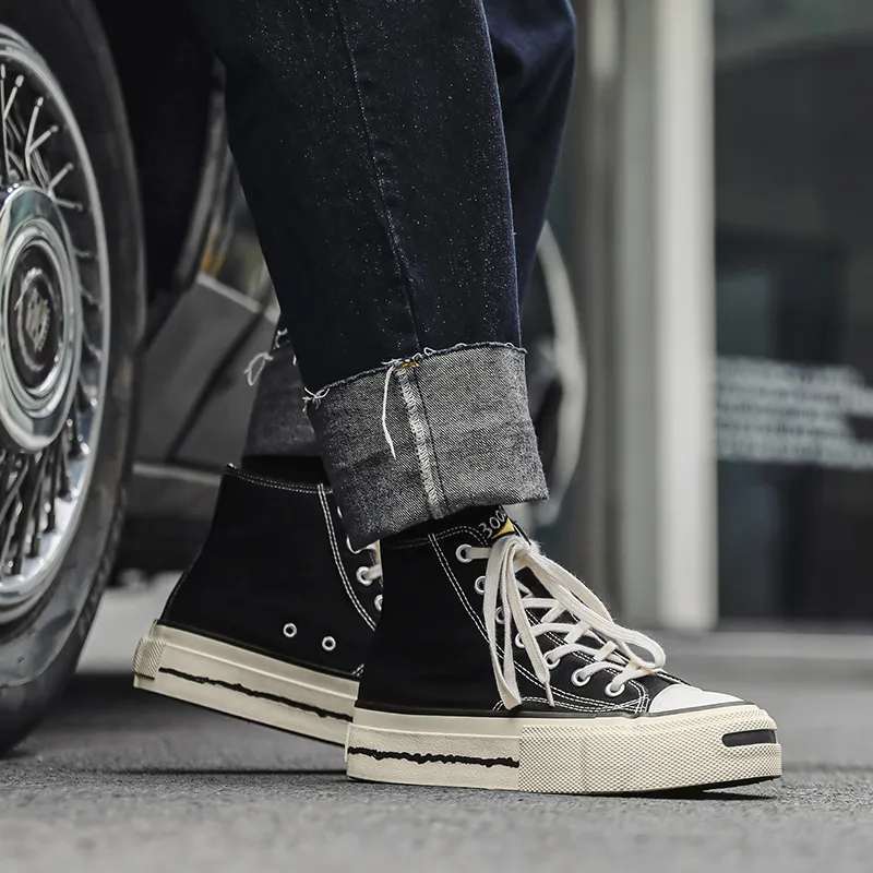 Medd High Top Canvas Shoes Men's-2