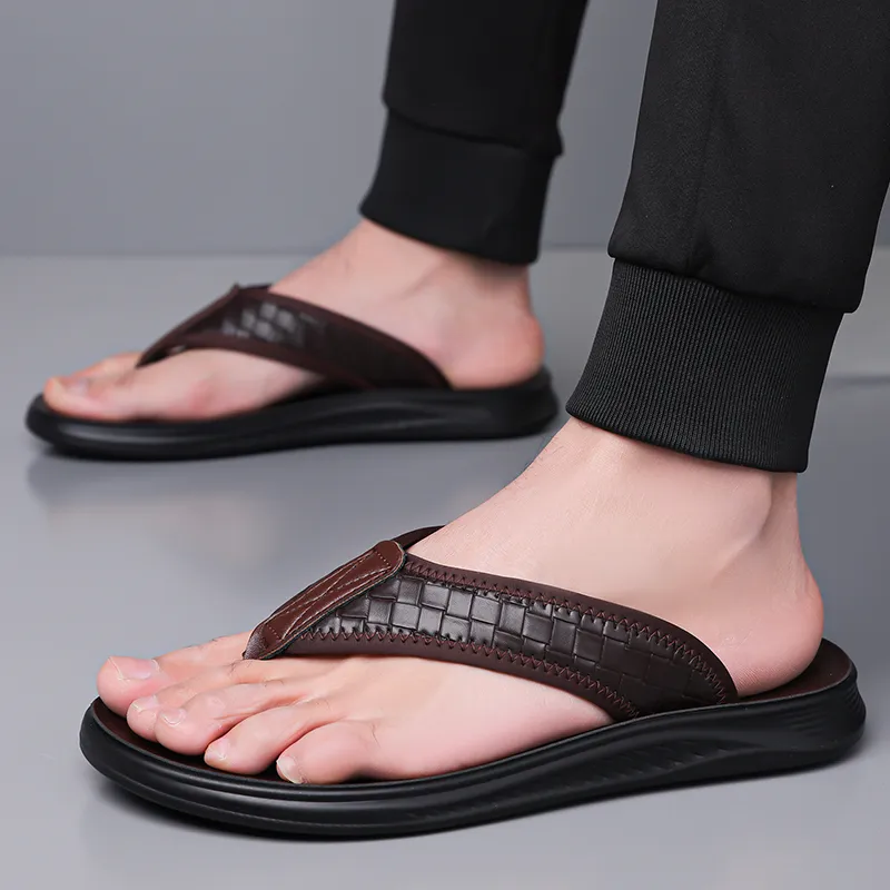 Medd Slip Resistant Flip Flops Men's-8