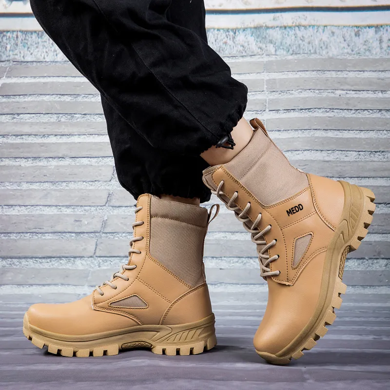 Medd Martin Boots Men Khaki/Camouflage-4