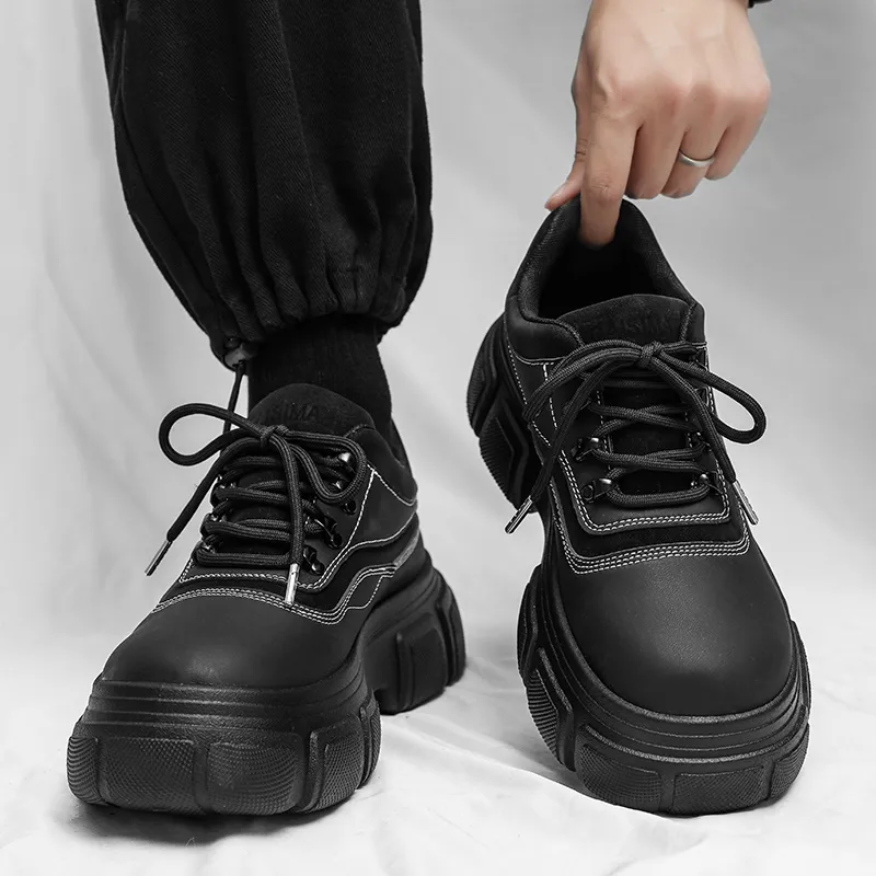 Medd Men's Casual Shoes Men Low Top Black-1