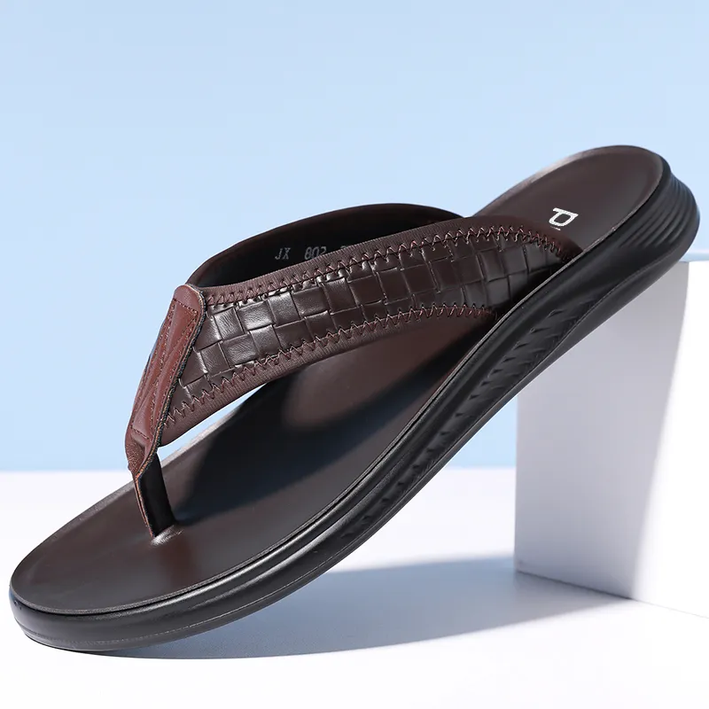 Medd Slip Resistant Flip Flops Men's-6