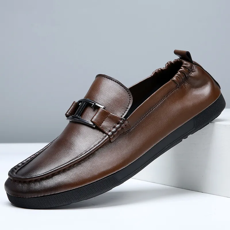Medd Loafers Men Black Brown-7