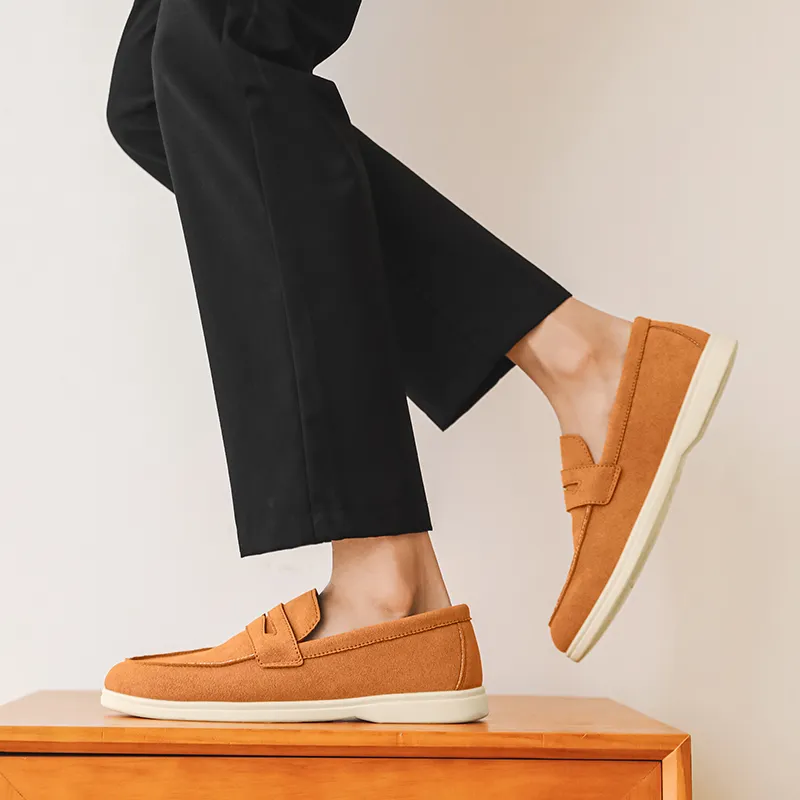 Medd Loafers Men Black/Beige/Sky Blue/Brown-9
