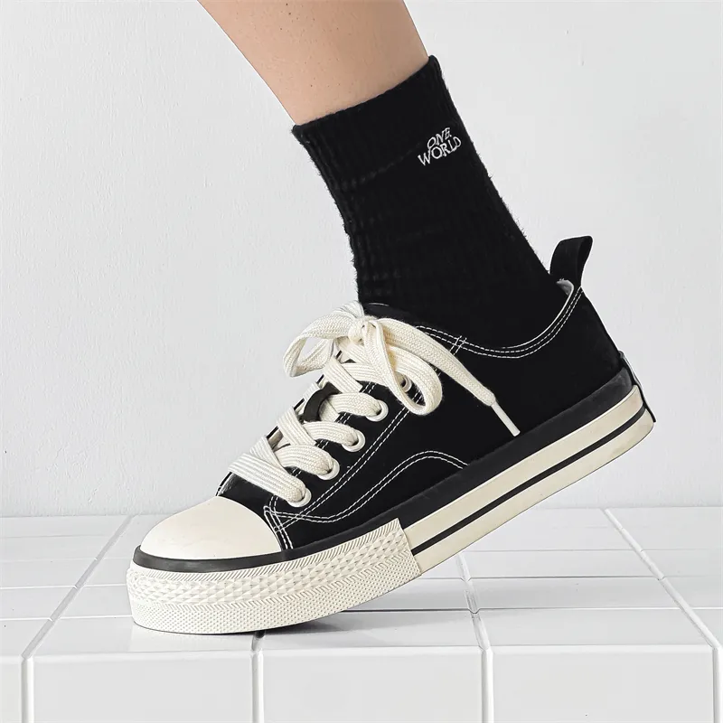 Medd Height Increasing Canvas Shoes Unisex-6