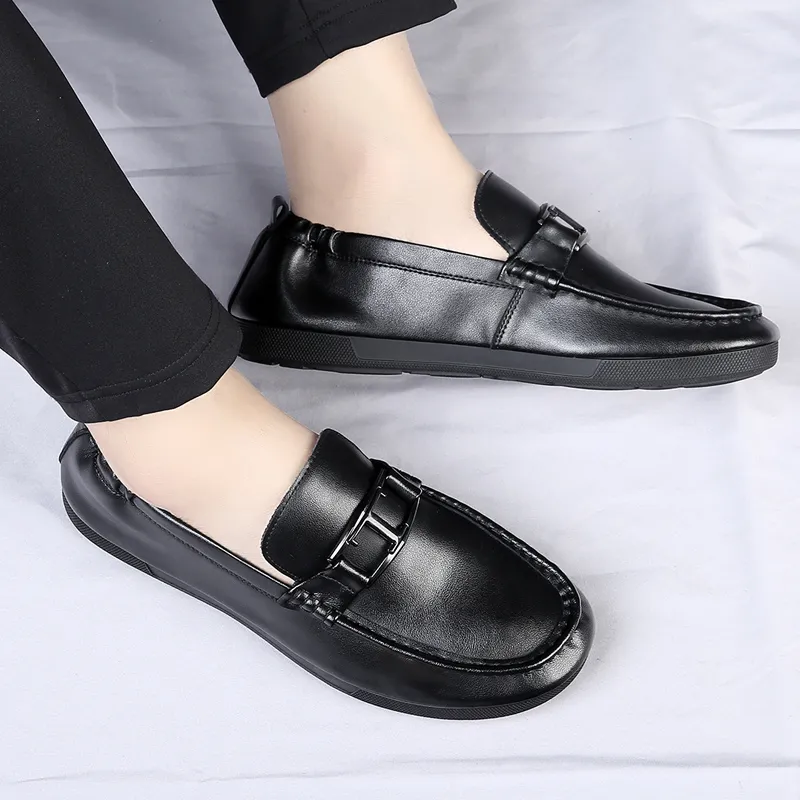 Medd Loafers Men Black Brown-3