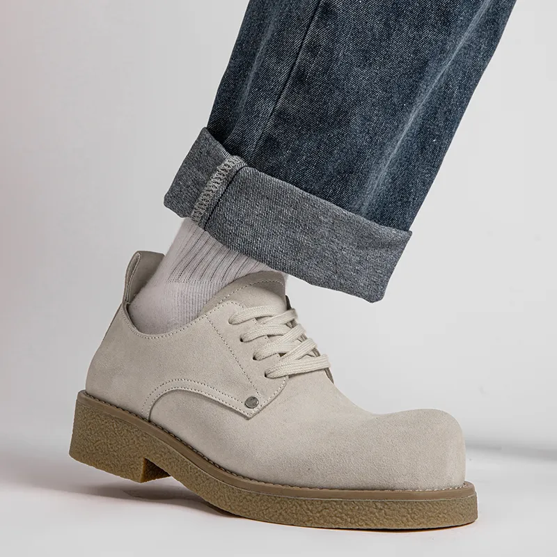 Medd Men's Casual Shoes Men Low Top Black/Sand/Camel-11
