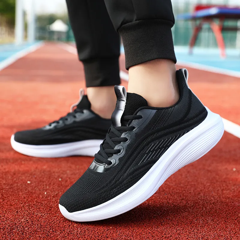 Medd Running Shoes Unisex Black-4