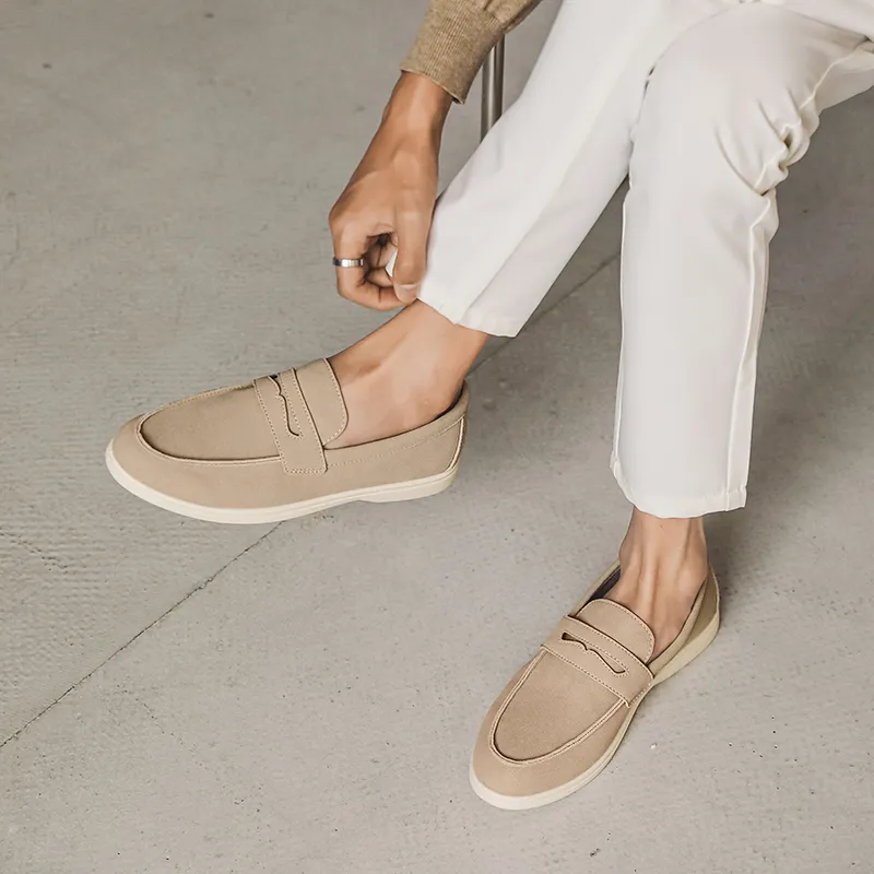 Medd Loafers Men Black/Beige/Sky Blue/Brown-15