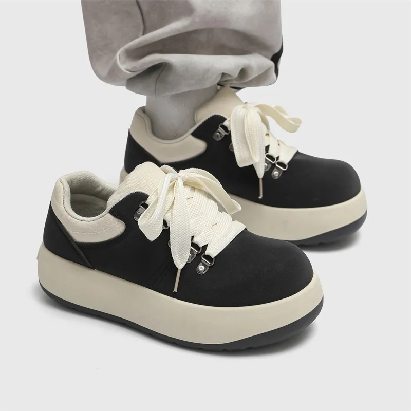 Medd Skateboard Shoes Men Low Top Black Rice Green-1