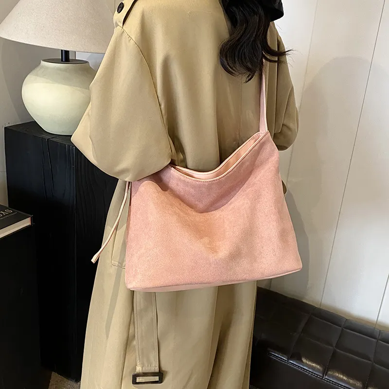 LUVISTRUE PC Shoulder Bag Crossbody Bag Tote Regular Women's Coffee/Pink/Brown/Plaid Coffee-16