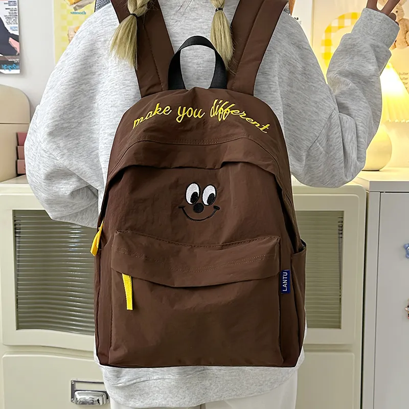 LUVISTRUE Nylon Backpack Unisex Multicolor-16