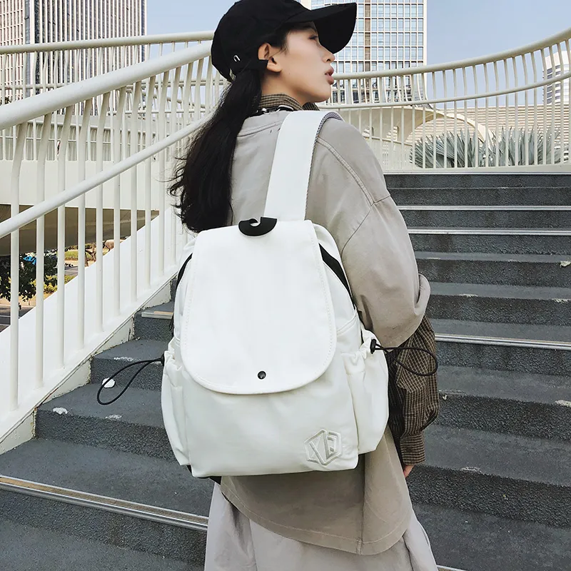 LUVISTRUE Nylon Backpack Regular Unisex Multicolor-3