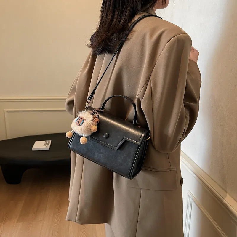 LUVISTRUE PU Shoulder Bag Crossbody Bag Women's Ecru/Black/Brown/Coffee-8