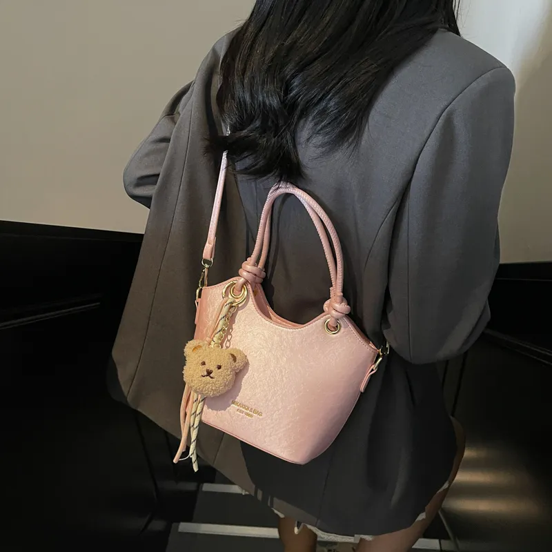 LUVISTRUE Pu Handbags Shoulder Bag Crossbody Bag Regular Women's Beige/Silver/Black/Pink-9