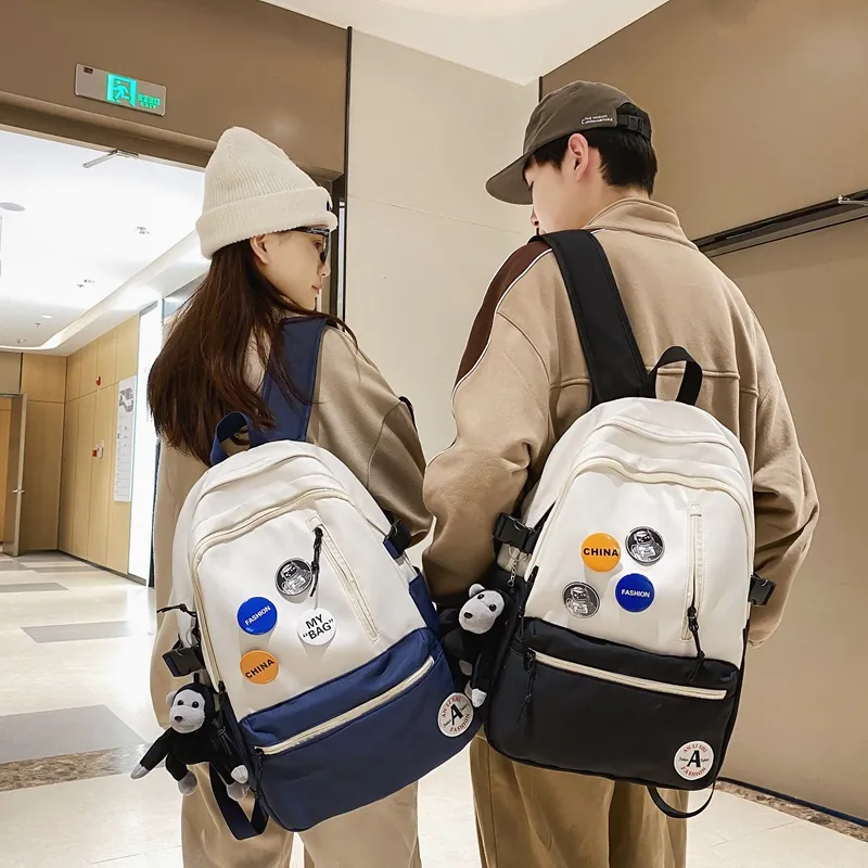 LUVISTRUE Nylon Backpack Unisex Multicolor-8