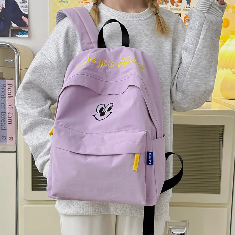 LUVISTRUE Nylon Backpack Unisex Multicolor-5