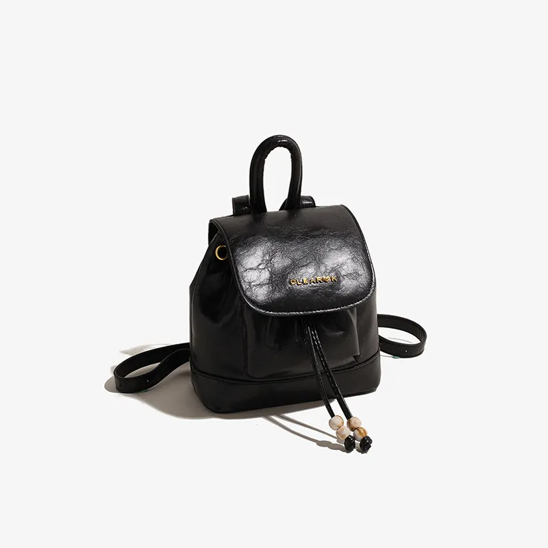 LUVISTRUE PU Small Backpack Small Size Women's Yellow Brown/Black Coffee Brown-15