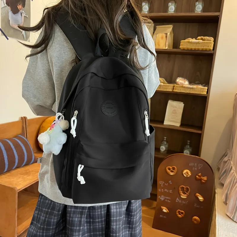 LUVISTRUE Nylon Backpack Regular Unisex Multicolor-10