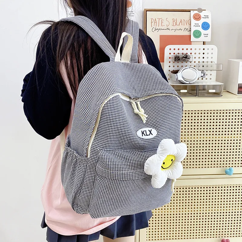 LUVISTRUE Canvas Backpack Women's Multicolor-33