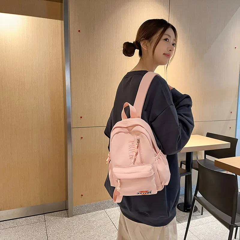 LUVISTRUE Nylon Backpack Regular Unisex Multicolor-9