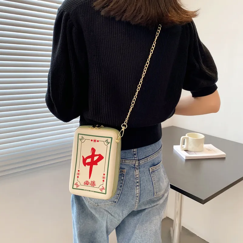 LUVISTRUE PU One Shoulder Small Square Bag Cell Phone Pouch Crossbody Bag Regular Unisex Multicolor-17