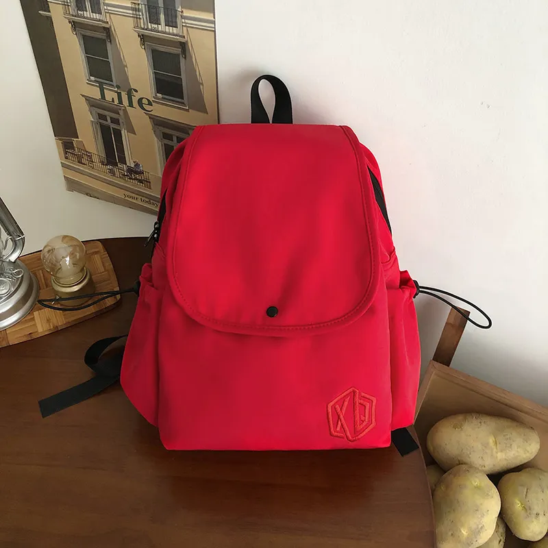 LUVISTRUE Nylon Backpack Regular Unisex Multicolor-25