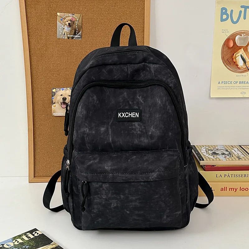 LUVISTRUE Nylon Backpack Unisex ÍTica White/Red/Green/Blue/Black-8