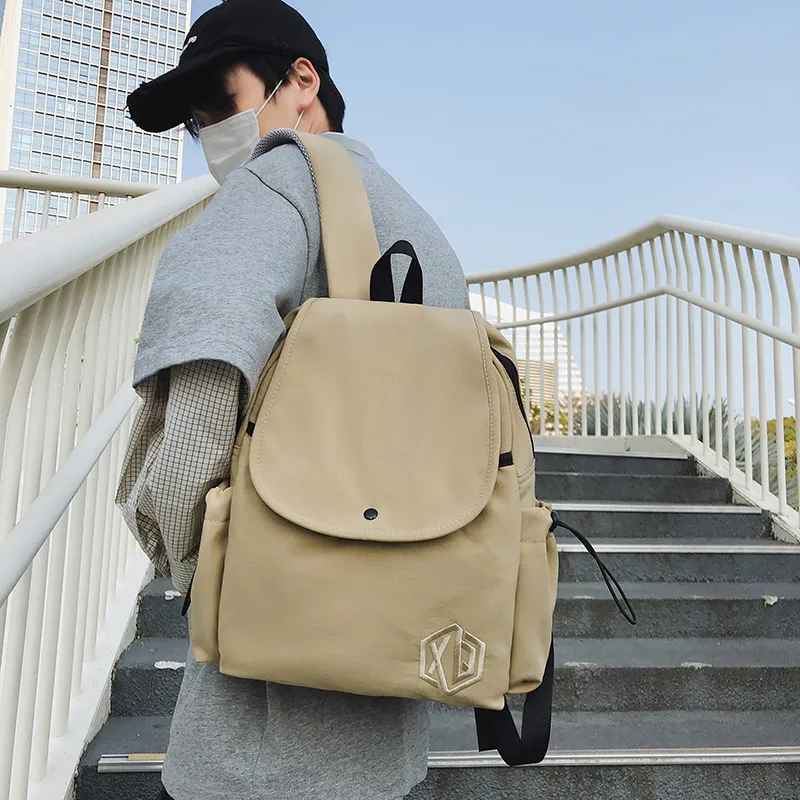 LUVISTRUE Nylon Backpack Regular Unisex Multicolor-19