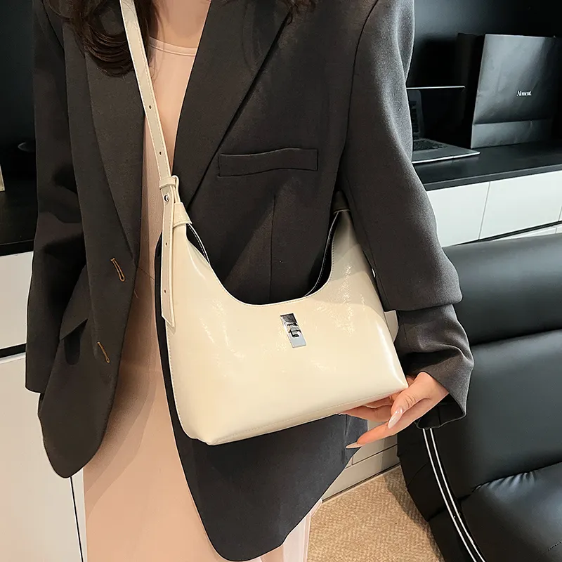 LUVISTRUE PU Crossbody Bag Shoulder Bag Regular Women's White/Silver/Blue/Red/Pink/Black-1